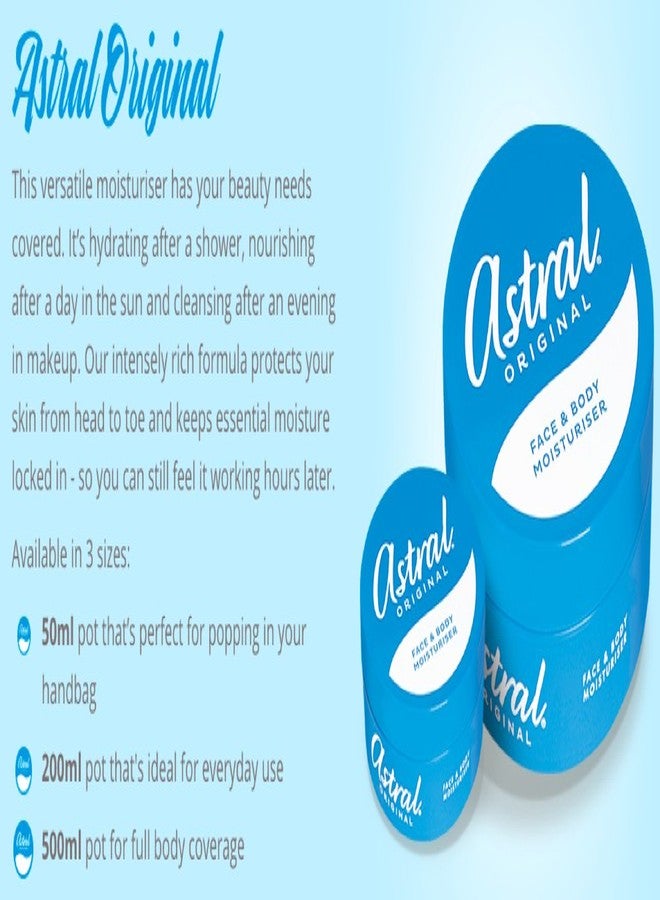 استرال مرطب أسترال الأصلي للوجه والجسم 500 مل (19 أونصة) - Image 2